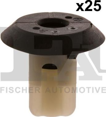 FA1 10-60020.25 - Зажим, молдинг / захисна накладка autozip.com.ua