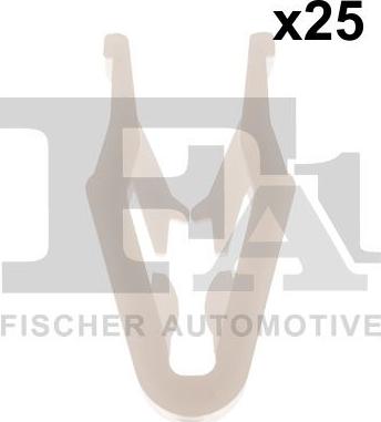 FA1 33-40025.25 - Зажим, молдинг / захисна накладка autozip.com.ua
