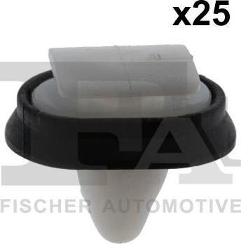 FA1 21-40012.25 - Зажим, молдинг / захисна накладка autozip.com.ua