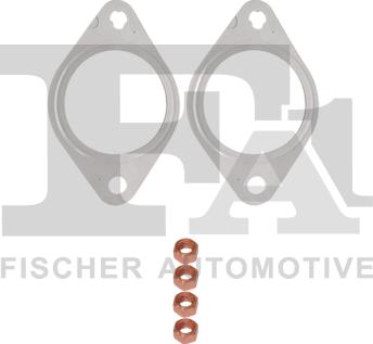 FA1 CC131370 - Монтажний комплект, сажовий / частковий фільтр autozip.com.ua