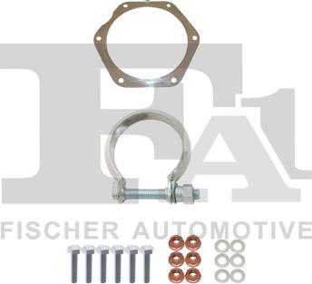 FA1 CC210109 - Монтажний комплект, сажовий / частковий фільтр autozip.com.ua