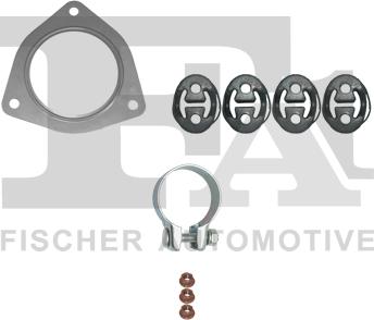 FA1 CC210754 - Монтажний комплект, сажовий / частковий фільтр autozip.com.ua