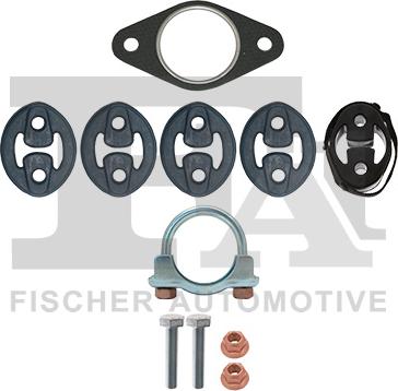 FA1 KA130740 - Монтажний комплект, система випуску autozip.com.ua