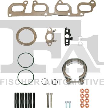 FA1 KT110990 - Монтажний комплект, компресор autozip.com.ua