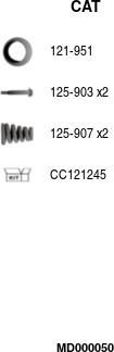 FA1 MD000050 - Каталізатор autozip.com.ua