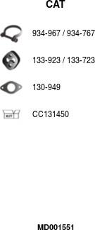 FA1 MD001551 - Каталізатор autozip.com.ua