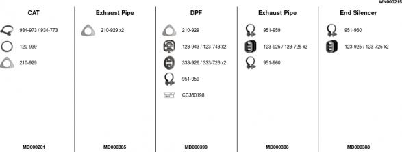 FA1 WN000215 - Система випуску ОГ autozip.com.ua