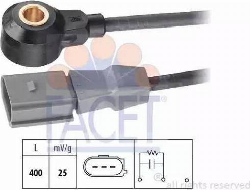FACET 9.3177 - Датчик детонації autozip.com.ua