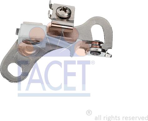 FACET 1.4144HDV - Контактна група, розподільник запалювання autozip.com.ua
