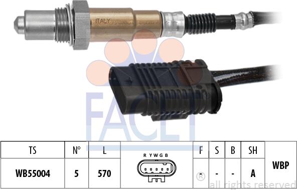 FACET 10.8571 - Лямбда-зонд, датчик кисню autozip.com.ua