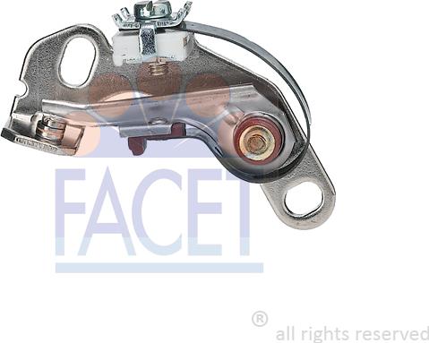 FACET 1.3720 - Контактна група, розподільник запалювання autozip.com.ua