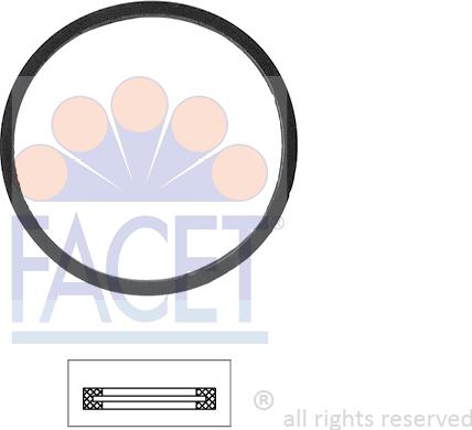 FACET 7.9528 - Прокладка, термостат autozip.com.ua