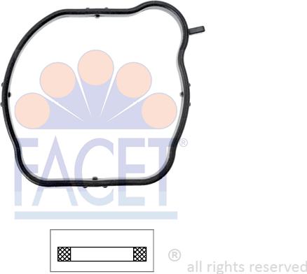 FACET 7.9715 - Прокладка, термостат autozip.com.ua