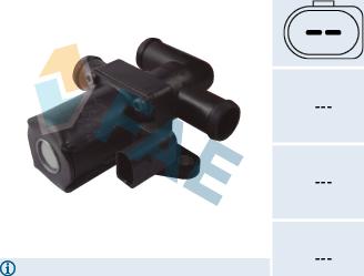 FAE 55014 - Регулюючий клапан охолоджуючої рідини autozip.com.ua