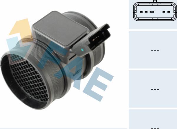 FAE 69043 - Датчик потоку, маси повітря autozip.com.ua