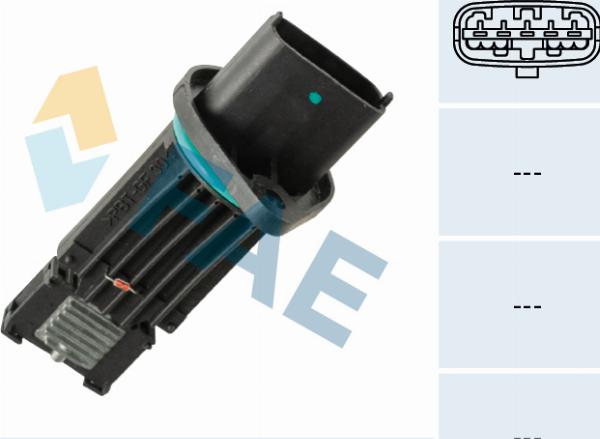 FAE 69006 - Датчик потоку, маси повітря autozip.com.ua