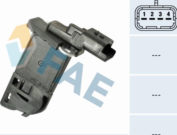 FAE 69012 - Датчик потоку, маси повітря autozip.com.ua