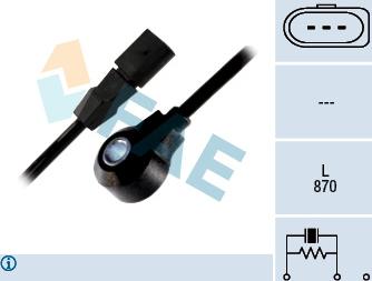 FAE 60128 - Датчик детонації autozip.com.ua