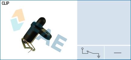 FAE 67090 - Вимикач, контакт двері autozip.com.ua