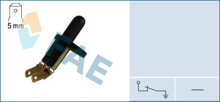 FAE 67210 - Вимикач, контакт двері autozip.com.ua