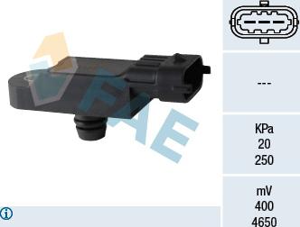 FAE 15067 - Датчик, тиск наддуву autozip.com.ua