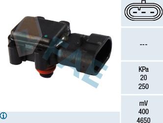 FAE 15018 - Датчик, тиск у впускний трубі autozip.com.ua