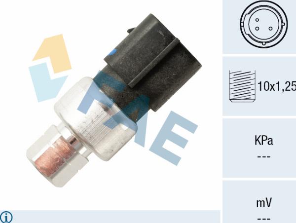 FAE 15815 - Пневматичний вимикач, кондиціонер autozip.com.ua