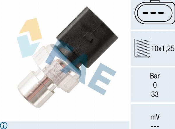 FAE 15810 - Пневматичний вимикач, кондиціонер autozip.com.ua