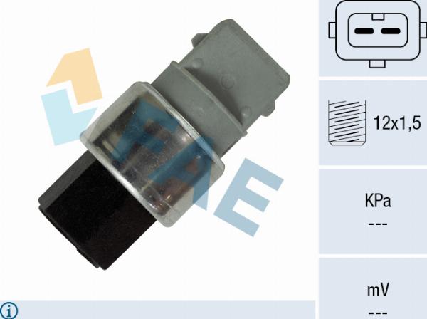 FAE 15829 - Пневматичний вимикач, кондиціонер autozip.com.ua