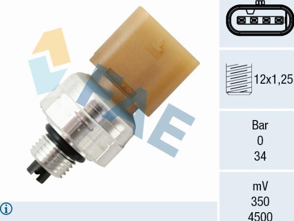 FAE 15825 - Пневматичний вимикач, кондиціонер autozip.com.ua