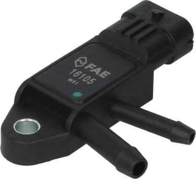 FAE 16105 - Датчик, тиск вихлопних газів autozip.com.ua
