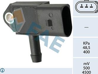FAE 16133 - Датчик, тиск у впускний трубі autozip.com.ua
