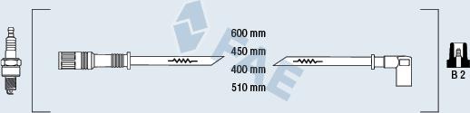 FAE 85990 - Комплект проводів запалювання autozip.com.ua