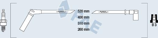 FAE 85998 - Комплект проводів запалювання autozip.com.ua