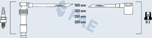 FAE 85561 - Комплект проводів запалювання autozip.com.ua