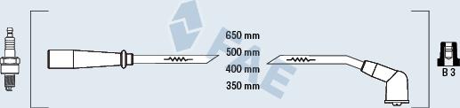 FAE 85147 - Комплект проводів запалювання autozip.com.ua