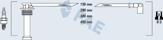 FAE 85125 - Комплект проводів запалювання autozip.com.ua