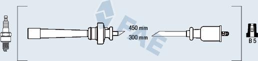 FAE 85382 - Комплект проводів запалювання autozip.com.ua