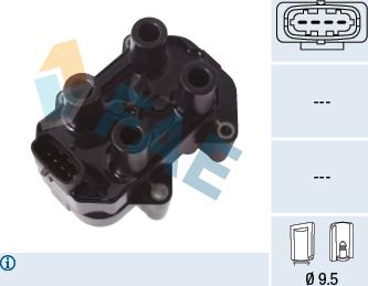 FAE 80464 - Котушка запалювання autozip.com.ua