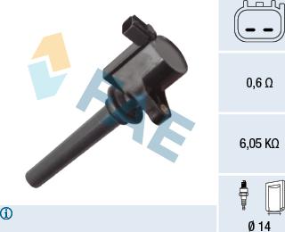 FAE 80470 - Котушка запалювання autozip.com.ua