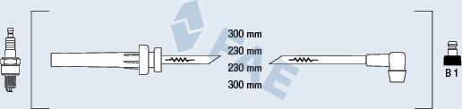 FAE 83982 - Комплект проводів запалювання autozip.com.ua