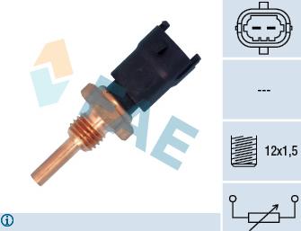 FAE 33685 - Датчик, температура охолоджуючої рідини autozip.com.ua