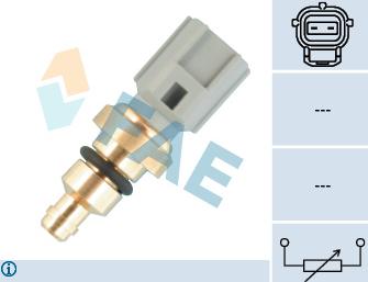 FAE 33736 - Датчик, температура охолоджуючої рідини autozip.com.ua
