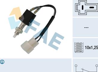 FAE 24330 - Вимикач ліхтаря сигналу гальмування autozip.com.ua