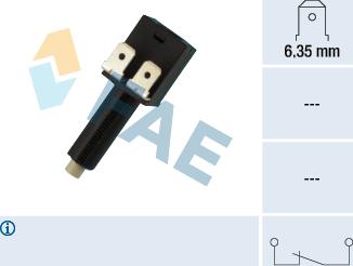 FAE 24210 - Вимикач ліхтаря сигналу гальмування autozip.com.ua