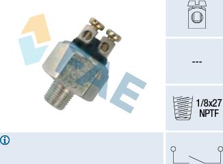 FAE 20010 - Вимикач ліхтаря сигналу гальмування autozip.com.ua