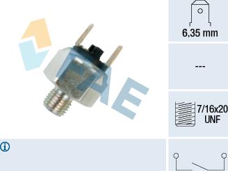 FAE 21040 - Вимикач ліхтаря сигналу гальмування autozip.com.ua