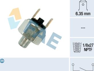 FAE 21010 - Вимикач ліхтаря сигналу гальмування autozip.com.ua