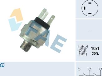 FAE 21210 - Вимикач ліхтаря сигналу гальмування autozip.com.ua