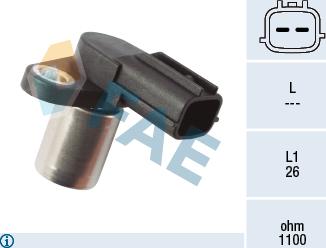 FAE 79421 - Датчик імпульсів, колінчастий вал autozip.com.ua
